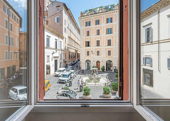 Apartment Palazzo Costaguti Luxury And Terrace Up To 6 Rom