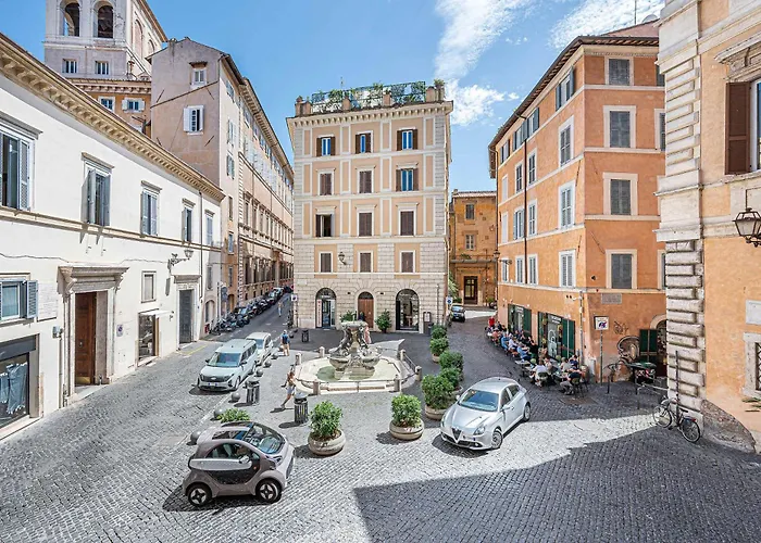 Palazzo Costaguti Luxury And Terrace Up To 6