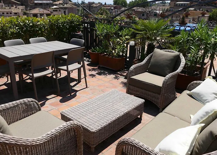 Palazzo Costaguti Luxury And Terrace Up To 6 Appartement *